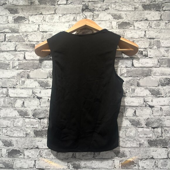 EUC No Boundaries Square Neck Black Tank Top Size Medium - Picture 5 of 11